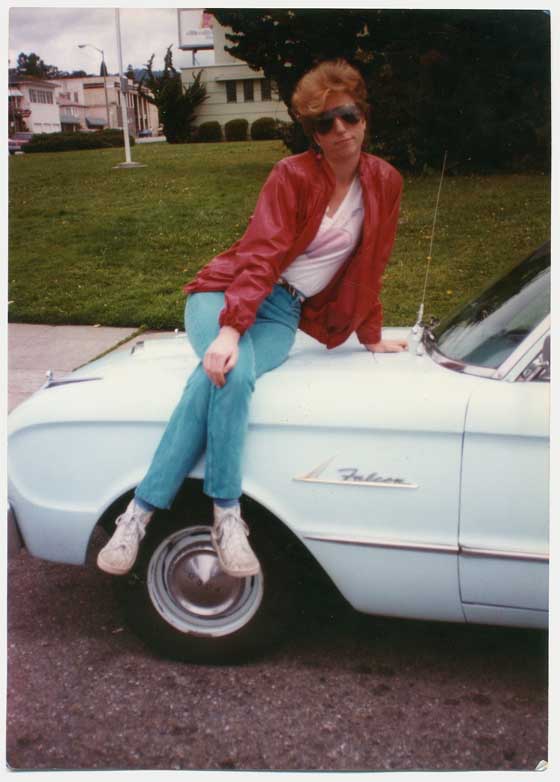 Lori Howes' first car was a Ford Falcon